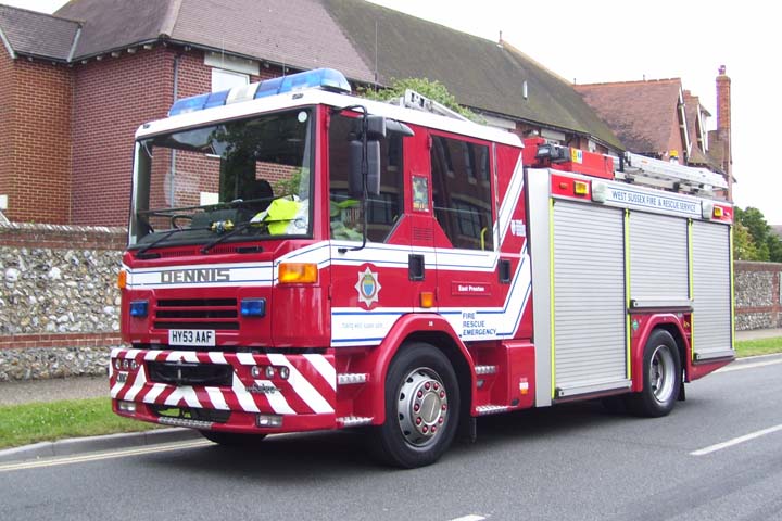 2003 Dennis 'Sabre'  West Sussex Fire & Rescue 