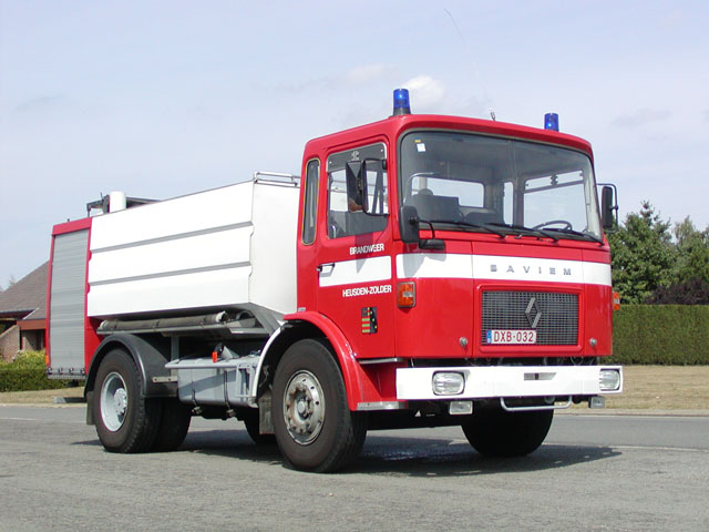 Heusden-Zolder Saviem Watertanker