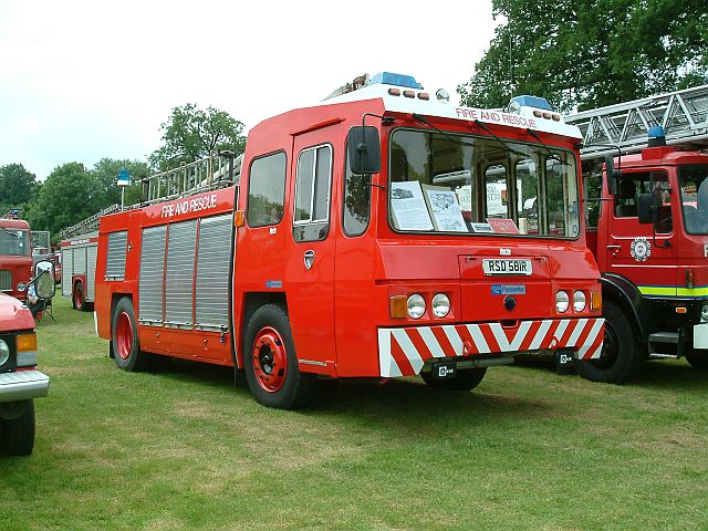 Chubb Pacesetter Fire appliance Derby show 2006