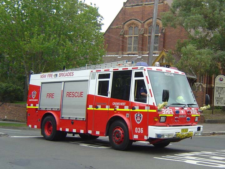 New South Wales Fire Frigades Crows Nest Varley