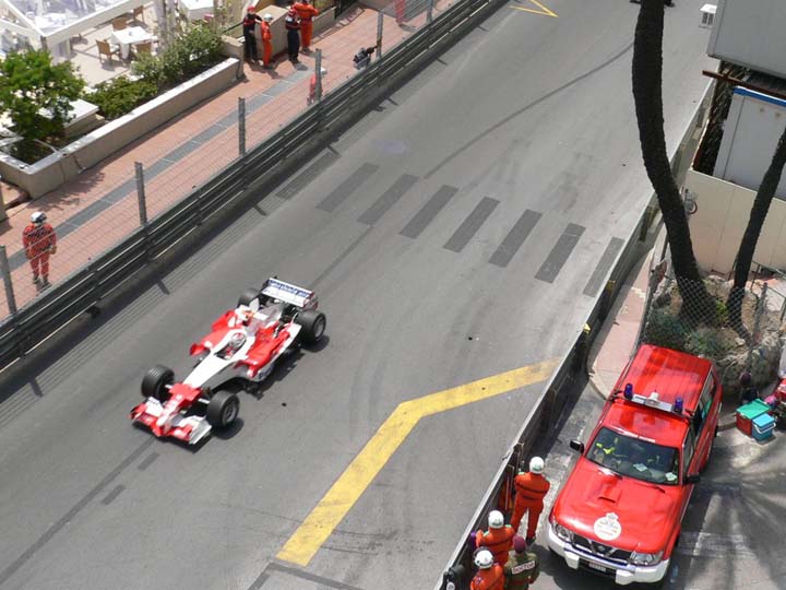 monaco f1 pictures. DURING THE 2005 MONACO F1