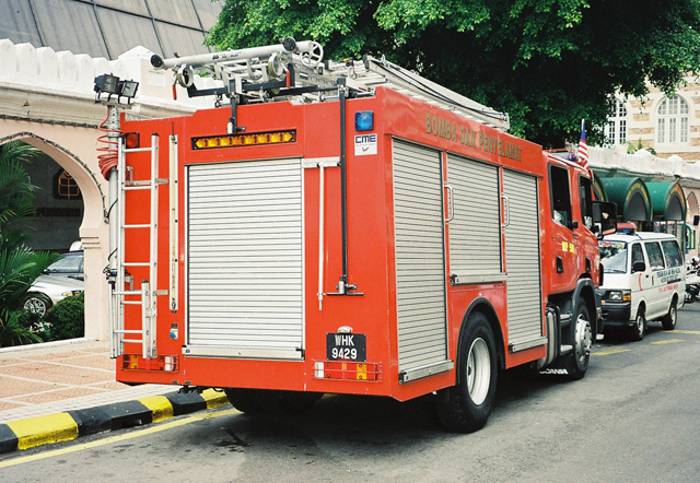 Malaysia Scania backside