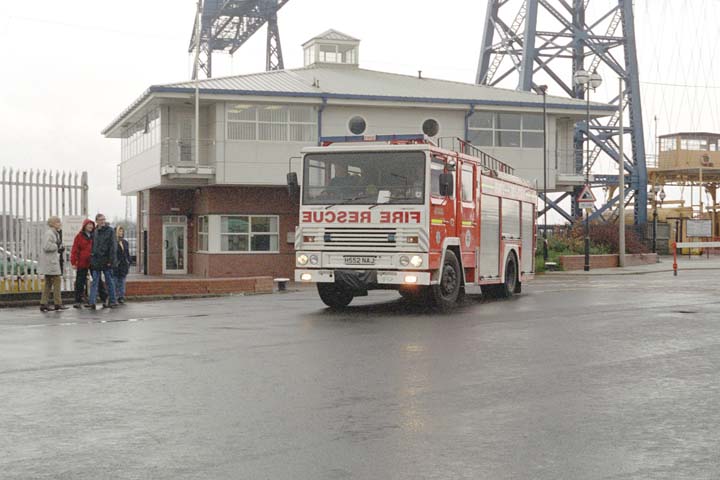 Cleveland County Fire brigade Dennis pump