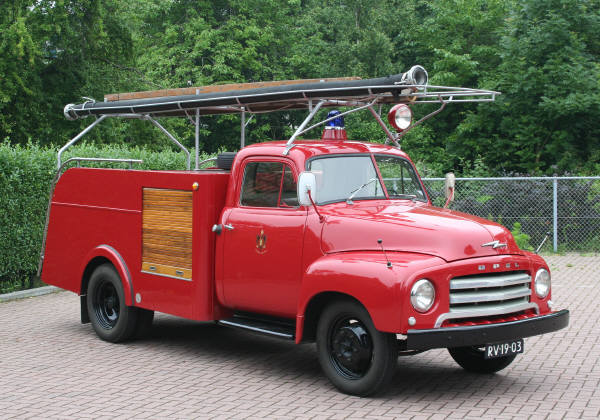 This 1959 Opel Blitz pumper with Kronenburg bodyworks is now perserved by