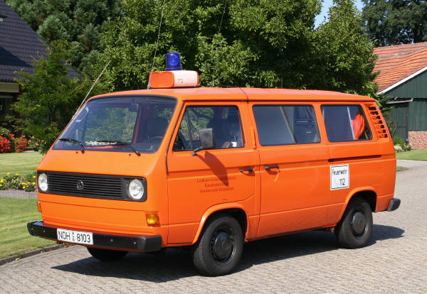 This 1980 Volkswagen Transporter T3 is on loan form the Landeskreis 