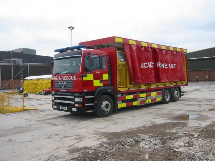 Fire Engines Photos MAN Incident Response Unit North Yorkshire