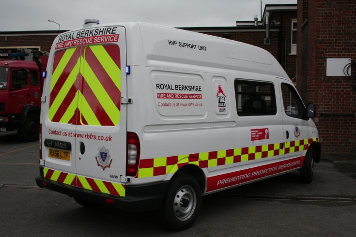 Royal Berkshire HVP support van back