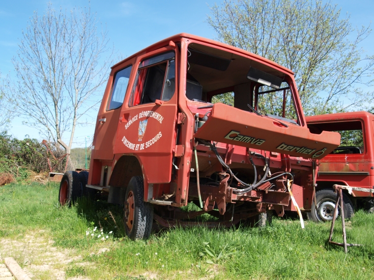 Sad ending Berliet Camiva Cruese France