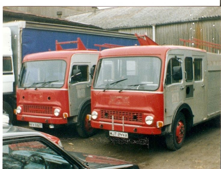 Fire Engines Photos Bedford Tk Hcb Angus Dorset Fire Brigade