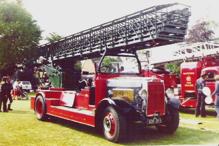 1935 Leyland TLM/Metz 104ft Turntable Ladder.