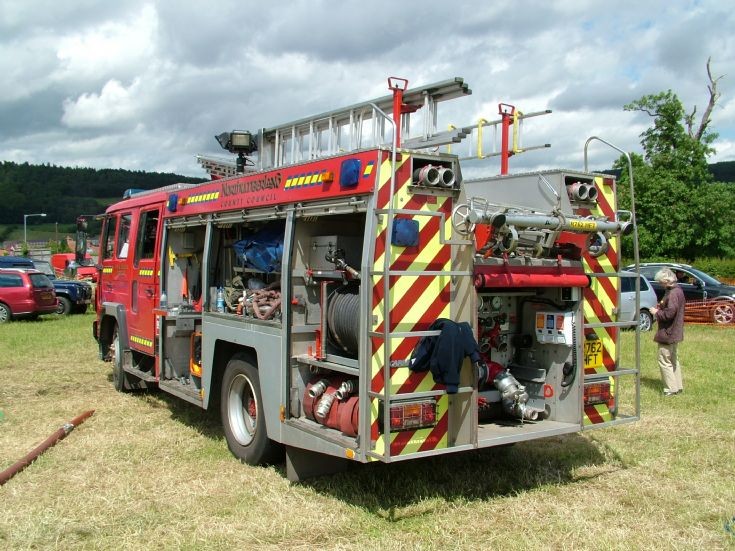 Volvo R762 HFT Northumberland FRS back