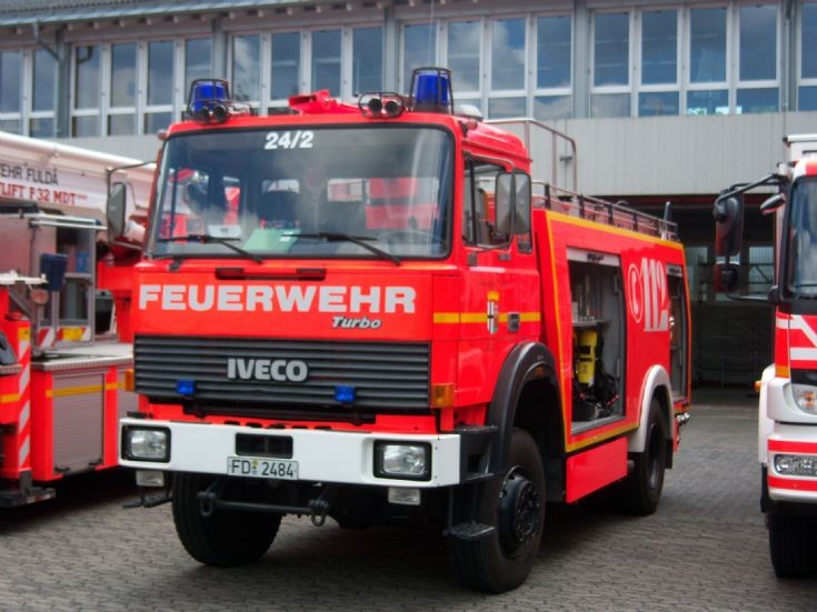 Fire Engines Photos Feuerwehr Fulda TLF 24/50 Iveco