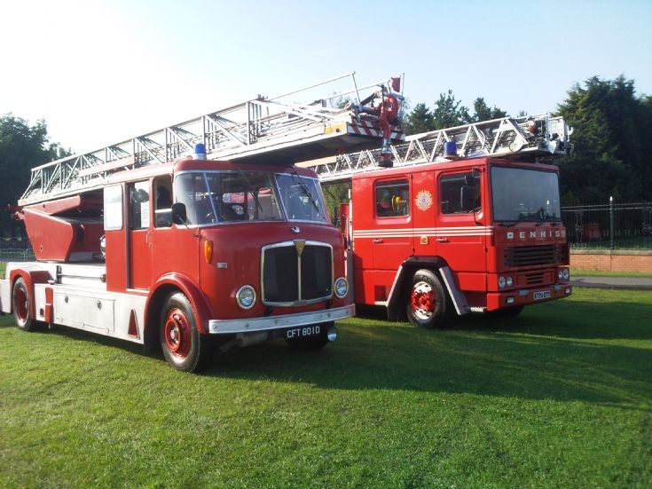 Turntable ladders AEC and Dennis