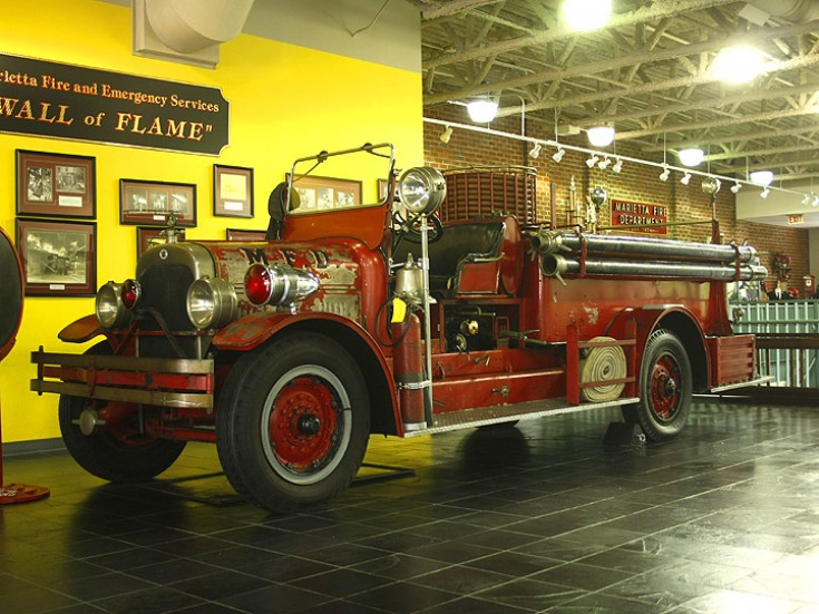Marietta's 1929 Seagrave Pumper