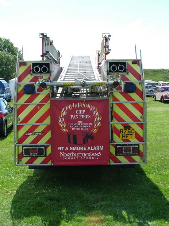 Fire Safety Message Volvo Fire engine