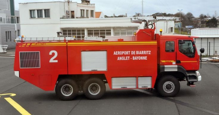 Camiva airport at Biarritz airport