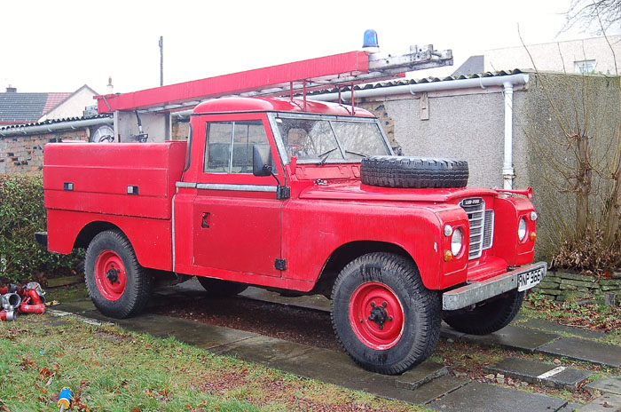 Land Rover Fire Engine