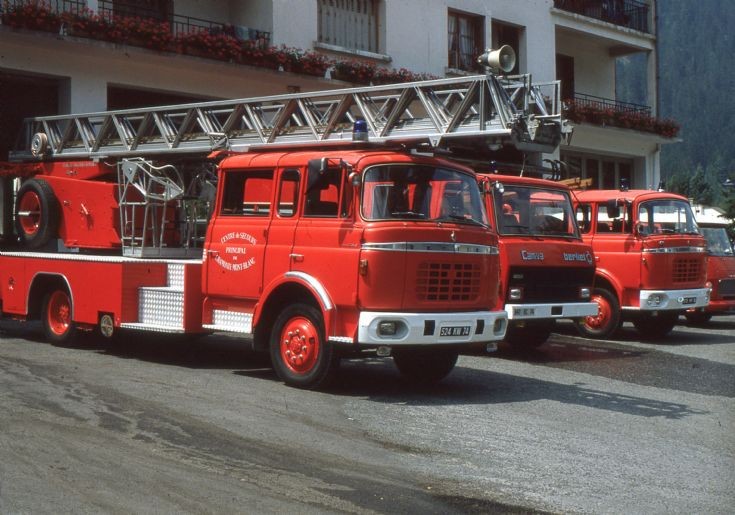 Sapeur Pompiers Chamonix 74 - France Berliet