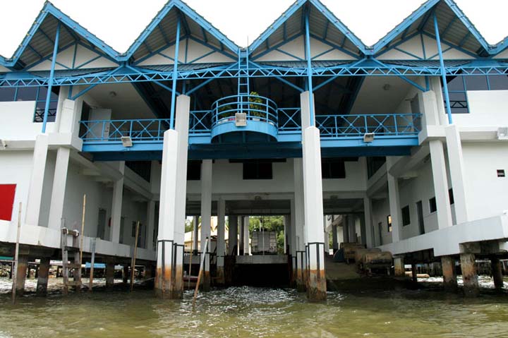 Brunei-Sg.Kebun fire station.