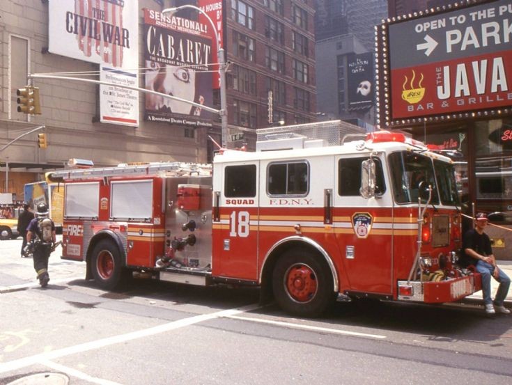 Fire Engines Photos FDNY Engine squad 18 Seagrave