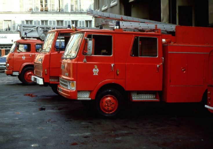 Paris Fire Brigade Light pumpers