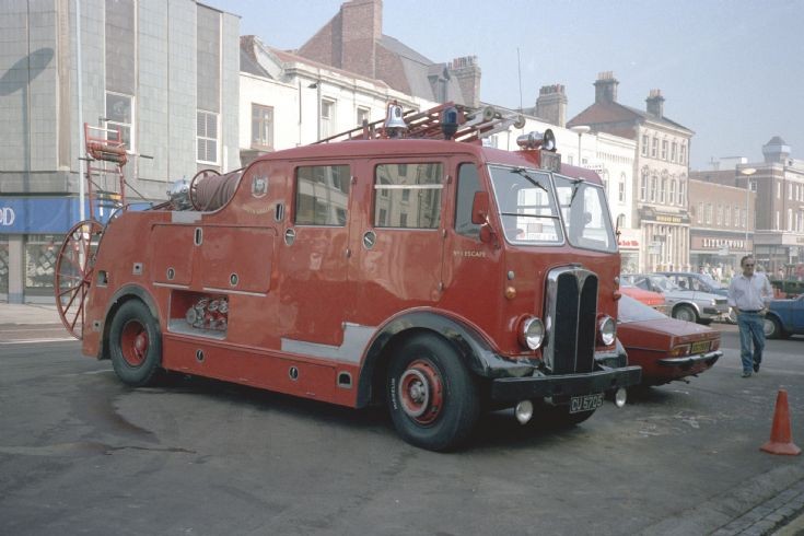 AEC Regent CU5705 Stockton on Tees c1984/5.