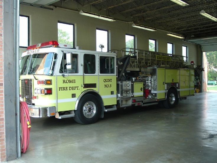 Rome Fire Department Georgia Quint 3