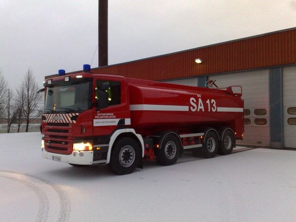 Finland Säkylä water tanker