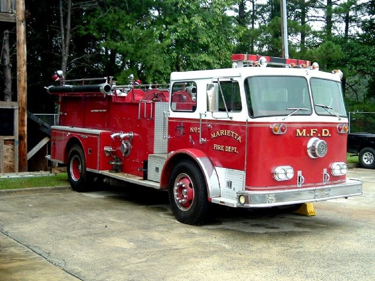 Fire Engines Photos City of Marietta Fire Department No. 2