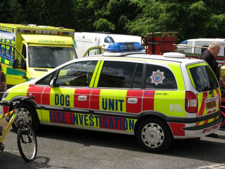 West Sussex Fire Investigation Dog Unit