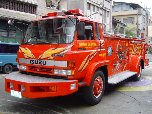 Isuzu Forward FTR Fire Design Fire Engine
