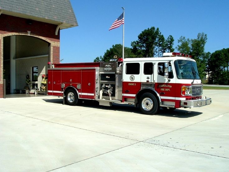 Fire Engines Photos Carrollton Fire Department Engine 21