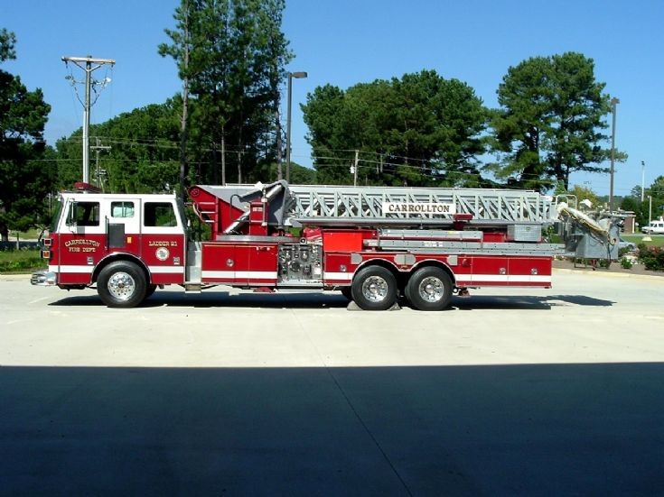 Fire Engines Photos Carrollton Fire Department Reserve Ladder 21