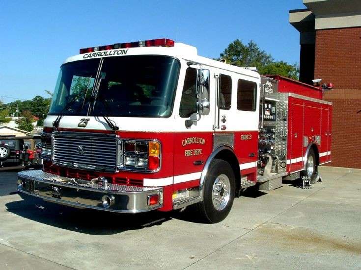 Fire Engines Photos Carrollton Fire Department Engine 23