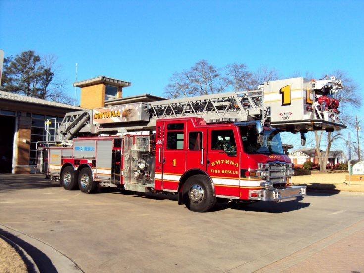 Smyrna Fire Rescue New Ladder 1