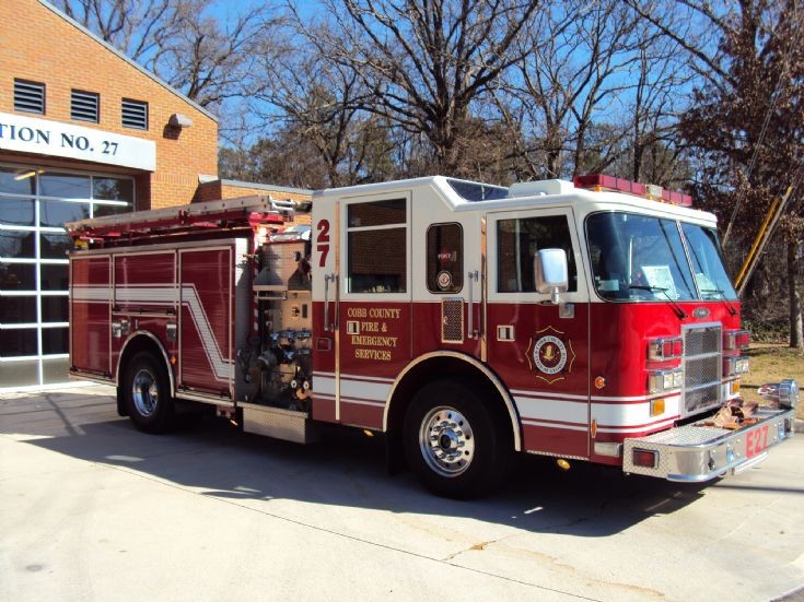 Cobb County Fire and Emergency Services Engine 27 