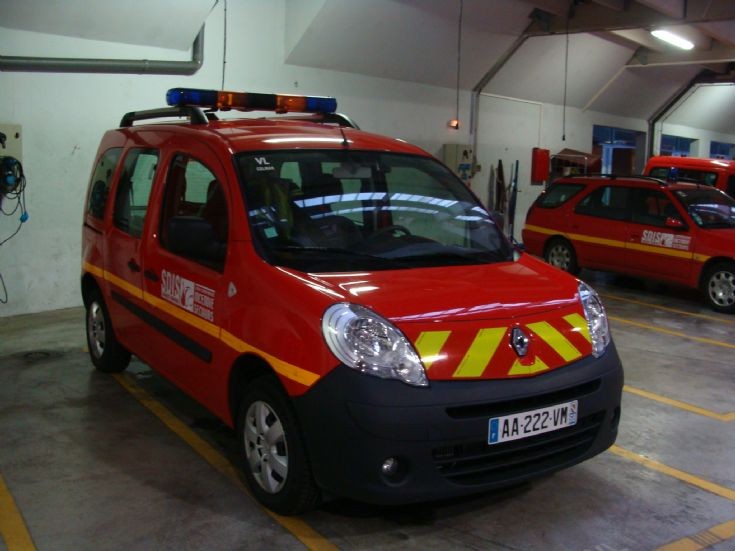 Colmar Fire station France Renault 