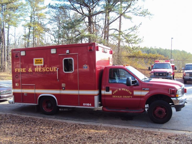 Fire Engines Photos Dekalb County Fire Rescue Reserve Ambulance