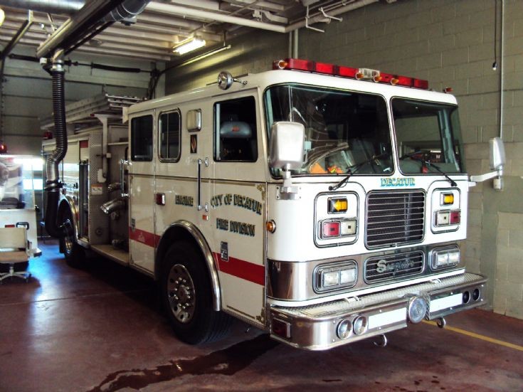 Decatur Fire Department Reserve Seagrave Pumper