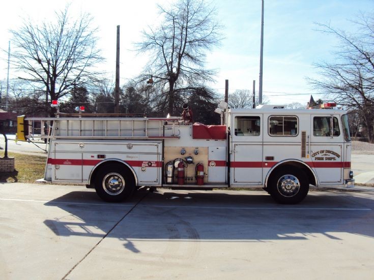 Fire Engines Photos Decatur Fire Department 1990 Seagrave Side