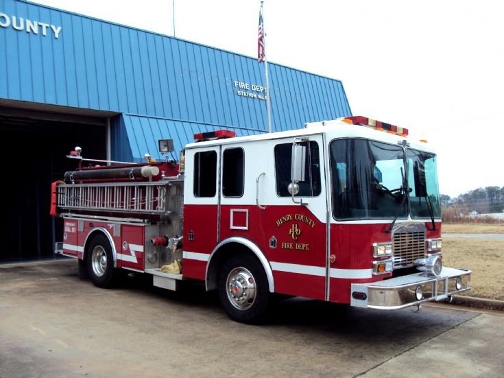 Fire Engines Photos Henry County Fire Department Old Engine 1
