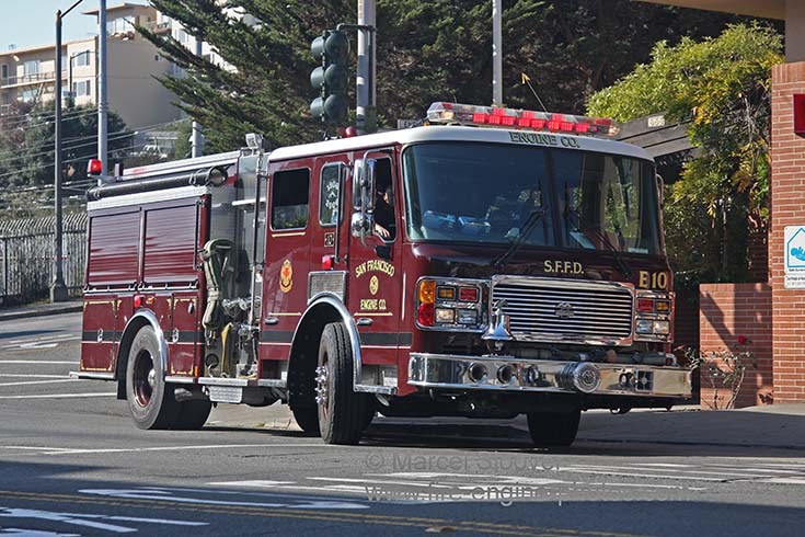 Engine 10 San Francisco Fire department.