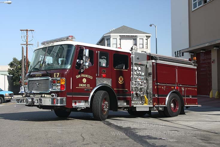 San Francisco Fire department Engine 7