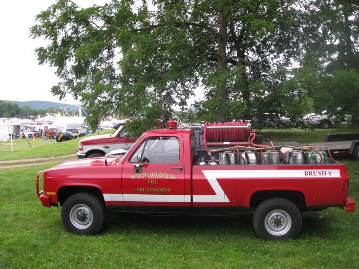 Brush 8 of New Bloomfield Fire Co.