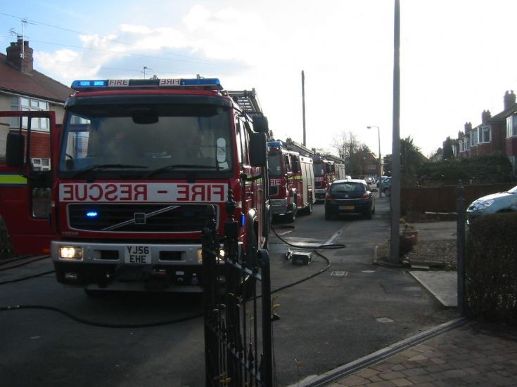 three pumps at work