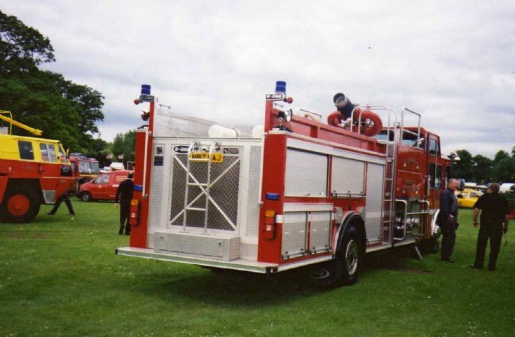 Rear view of N817 CAJ