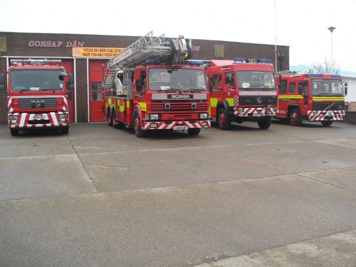 Fire Engines Photos Wrexham North Wales