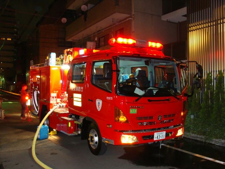 Tokyo Fire Department Hino Pumper