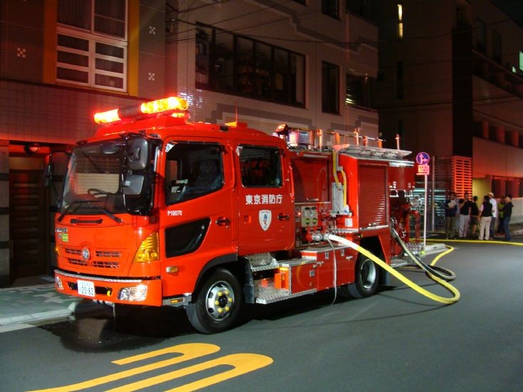 Tokyo Fire Department Hino Pumper
