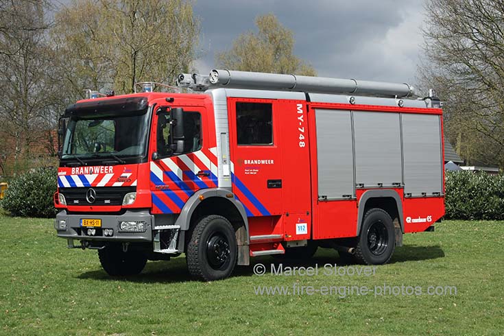 Fire Engines Photos Brandweer Meijel Mercedes Atego 9573